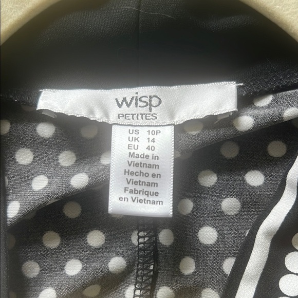 EUC Black and White Petite Dress - Picture 2 of 5